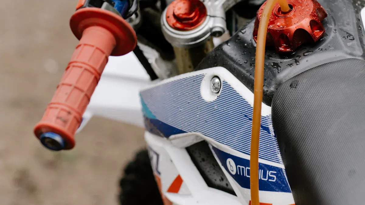 Protection for Key Components in a Skid Plate Motorcycle
